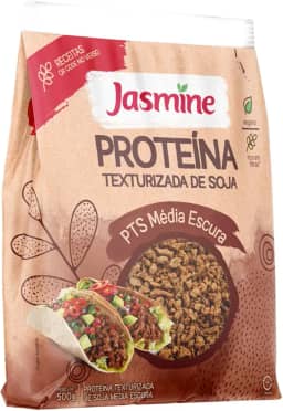 Jasmine Proteína Texturizada de Soja Média Escura 500g