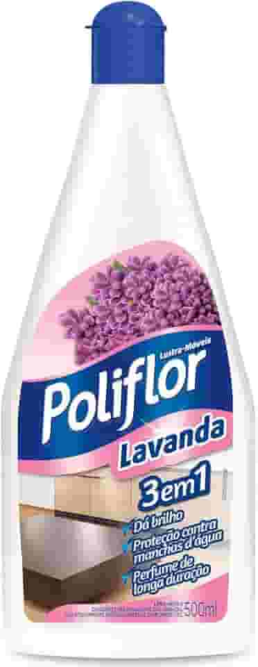 Poliflor Lustra Móveis Lavanda 500Ml