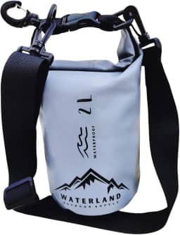 Bolsa a Prova Dagua Pequena Estanque Impermeável para Celular 2 Litros com Alça Tiracolo