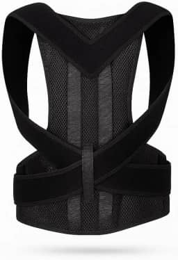 Cinta Lombar Ortopédica Reforçada com Hastes – Suporte para Coluna, Alívio de Dores nas Costas e Correção Postural – Tecido Respirável e Ajuste Personalizado