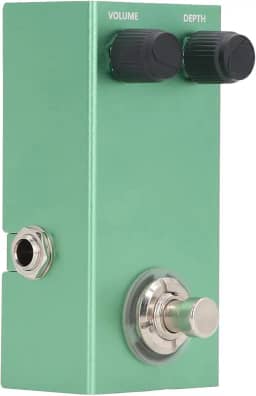 Pedal de Modulação, Placas de Pedais de Guitarra Elétrica, Pedal de Efeito de Guitarra, Pedal de Mini Efeitos de Guitarra Vibrato, Processador de Som de Efeito Vibrato Acessório