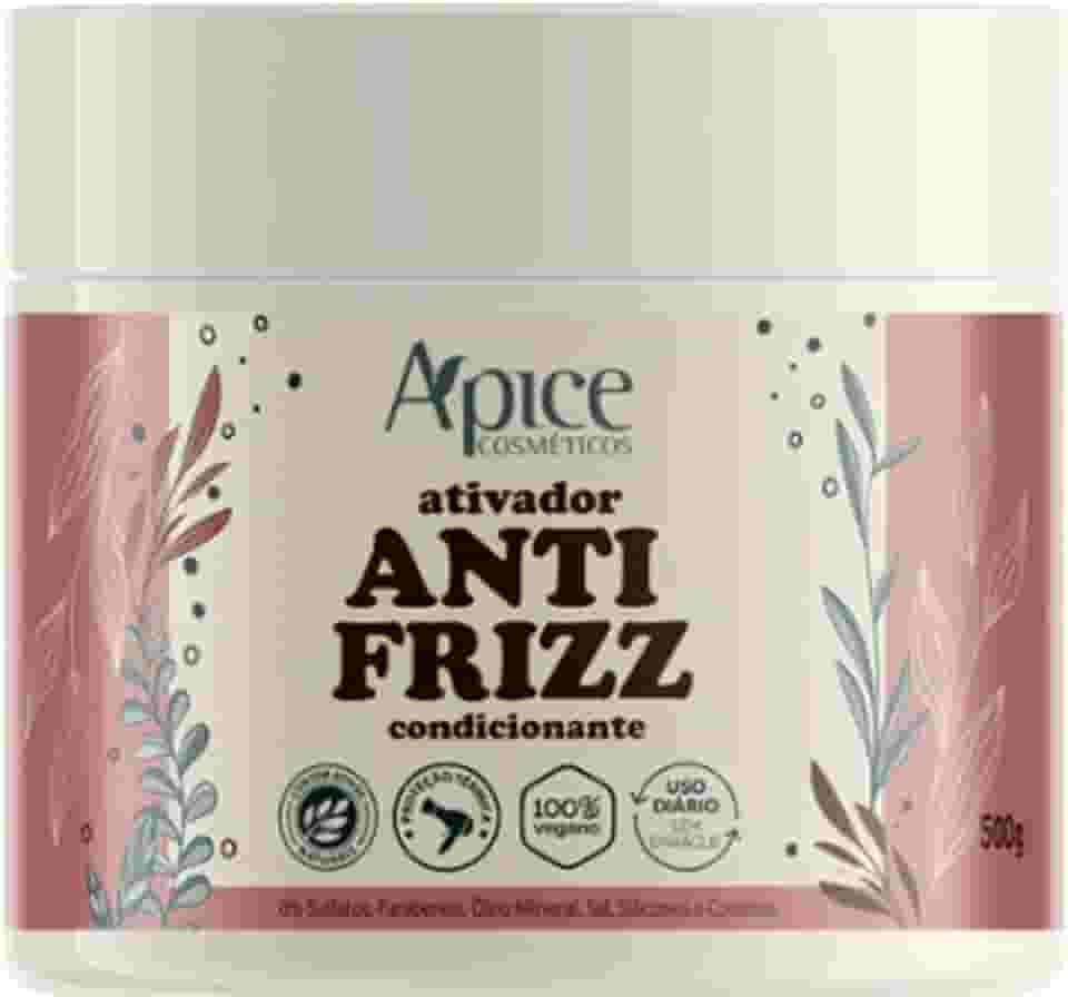 Ativador Anti Frizz Ápice | Definição, Hidratação e Proteção para Cabelos Cacheados, Ondulados, Crespos e em Transição | 500g