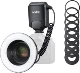 Godox ML150II Anel Macro Flash na Câmera Anel Flash Luz GN12 CCT 5800K ± 200K para Fuji, para Canon, para Nikon, para Sony, para Câmera Olympus