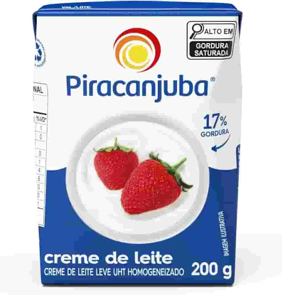 Piracanjuba - Creme de Leite, 200g, 1 unidade