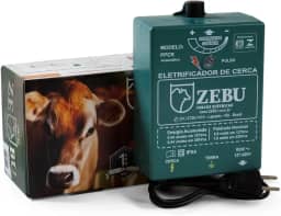Eletrificador De Cerca Elétrica Rural Zebu Bivolt Verde