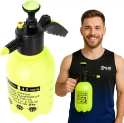 Pulverizador Água Espuma Manual, Bomba De Compressão 2 Litros - Pulverização de Plantas e Limpeza Geral, Borrifador Compressão Prévia Jato Regulável Trava Para Pulverização Contínua Uso Doméstico