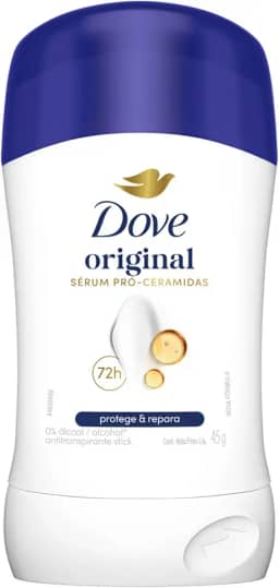 Dove Desodorante Antitranspirante Stick Original 7h de Proteção 45g