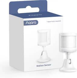 Aqara Sensor de movimento, requer hub AQARA, conexão Zigbee, para sistema de alarme e automação de casa inteligente, amplo alcance de detecção, compatível com Apple HomeKit, Alexa, funciona com IFTTT