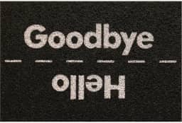 CAPACHO HELLO BYE PVC 40X60CM