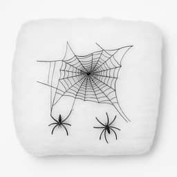 Kit 5 Pacotes Teia de Aranha com 10 Aranhas Pretas – Decoração Halloween, Festas Temáticas, Casa Assombrada, Ambientes Internos e Externos