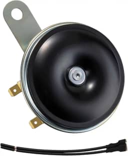 FARBIN 3,9 polegadas 12v 110db motocicleta buzina elétrica à prova d'água alto-falante redondo pequeno metal disco buzina para motocicleta moto scooter