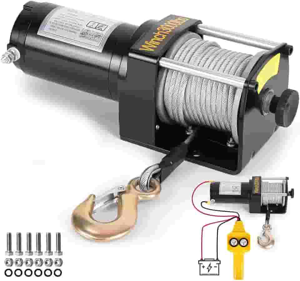 Guincho Eletrico, Guincho Coluna, Guincho Elétrico, 3000 Lb, Elétrica Guincho Guindaste, Kits de Guincho Elétrico, Para Guincho de Reboque Elétrico de Carro