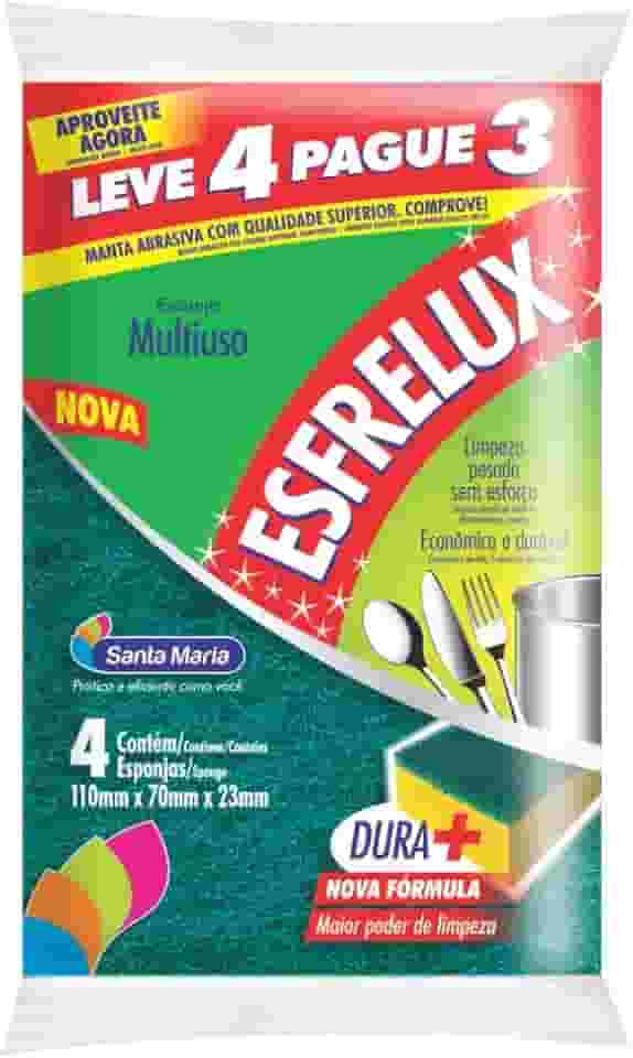 Esponja Esfrelux Leve 4 Pague 3