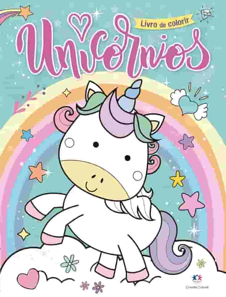 Unicórnios - Livro de colorir