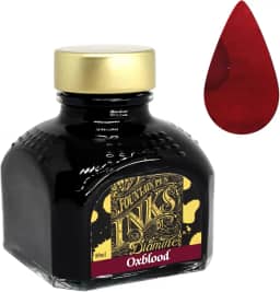 Diamine Frasco de tinta para caneta-tinteiro de 80 ml, Oxblood