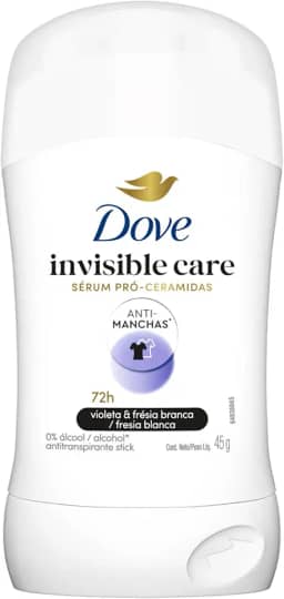 Dove Antitranspirante Stick Invisible Dry 45g