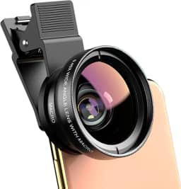 APEXEL Lente macro fotografia profissional p/smartphone, iPhone, Samsung, Galaxy, Oneplus, celular Android (serve em quase todos os telefones), acessório de lente macro p; celular para iPhone 13