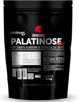 Palatinose em Pó 1kg - 100% Pura - Espartanos