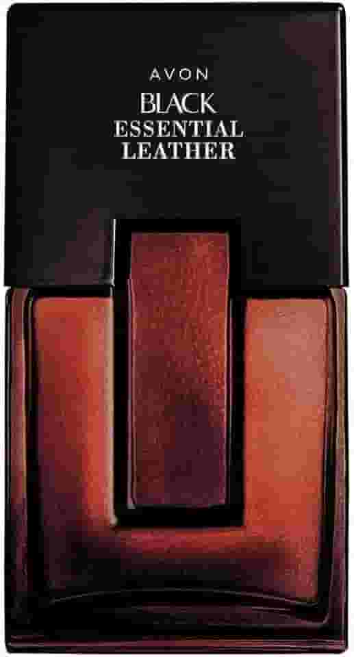 AVON BLACK ESSENTIAL LEATHER 100ML