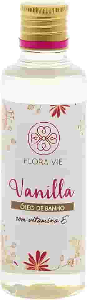 Óleo de Banho Vanilla 140 ml – Óleo Corporal Hidratante com Vitamina E | Toque Sedoso e Perfume Aconchegante