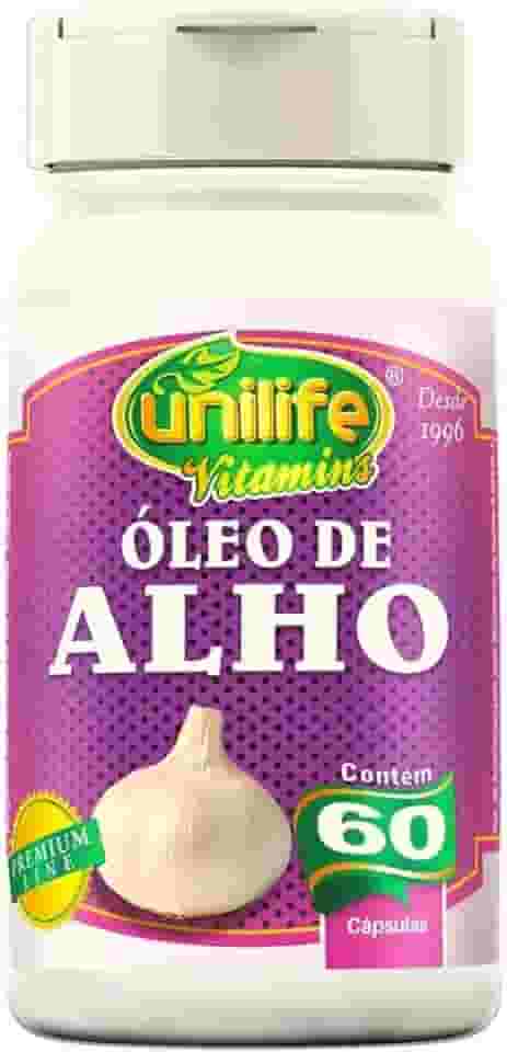 Óleo de alho - 60 cápsulas