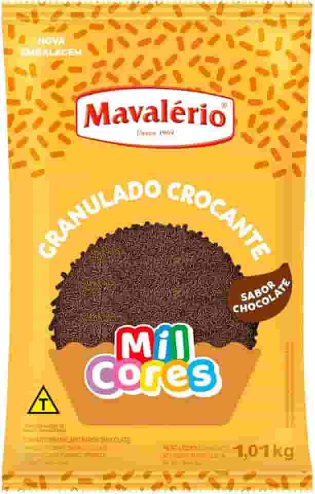 CROCANTE GRANULADO CHOCOLATE 1KG MAVALÉRIO