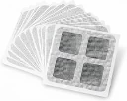 Kit com 20 Protetores de Ralo Adesivos Descartáveis – Bloqueie Insetos, Evite Entupimentos e Mantenha Sua Casa Sempre Limpa e Segura Cola Forte Linha Premium