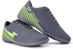 Chuteira Cronos Futsal Sola Costurada Futebol de Salão Masculino Feminino