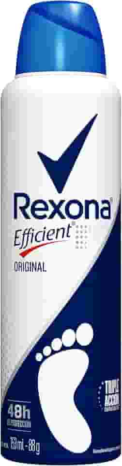 Rexona Desodorante Para Pés 153Ml Efficient Aerossol Original Rexona (A Embalagem Pode Variar)