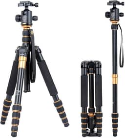 Tripé Profissional 2x1 TRIPRO-X600 - exclusivo WANYA®