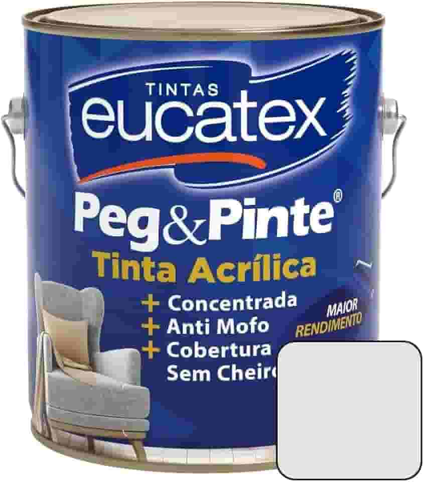 Tinta Latex Peg Pinte Int. Cinza Chromium 3,6l