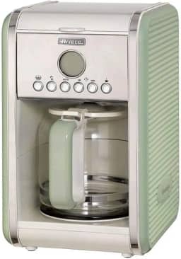Ariete 1342, Cafeteira Vintage Verde, de 4 a 12 xicaras, Programável, 900Wats - 220V