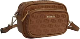Bolsa Colcci Câmera Bag Jacquard Monograma