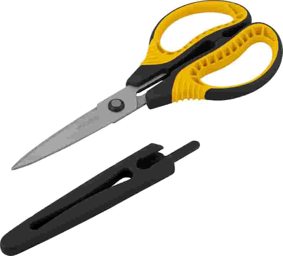 Vonder, Tesoura Uso Geral Reta, Com Cabo Plástico Com Revestimento Emborrachado, Tr 019.