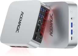 ACEMAGIC Mini PC M1, Intel Core i9-11900H 32GB DDR4 1TB SSD, Mini Computadores (4.9GHz, 8C/16T) PCIe3.0 Tipo-C/LAN 2.5G/HDMI/DP, 4K Triple Display 11 Pro Mini Desktop PC BT5.2/WiFi6/BT/para Casa