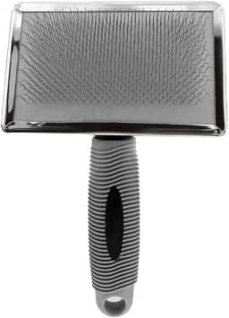 GermanHart Rasqueadeira Emborrachada Tamanho P para Cães, Pequeno, Cinza