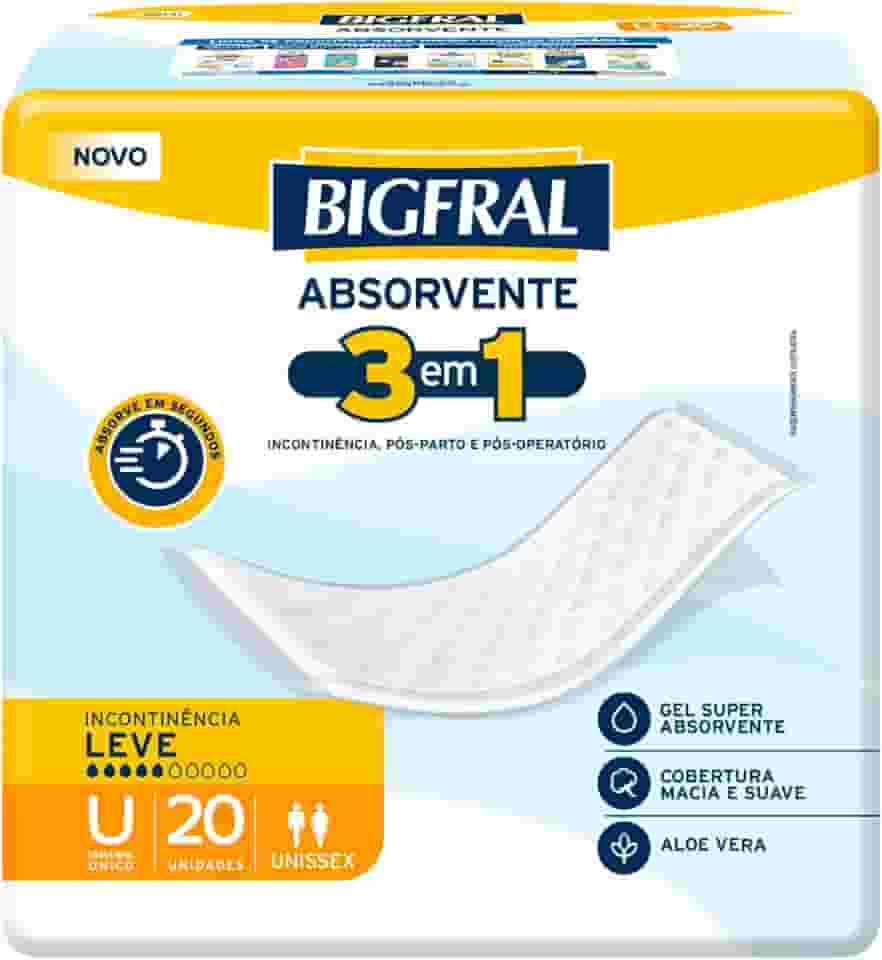 Bigfral Absorvente 20 unidades
