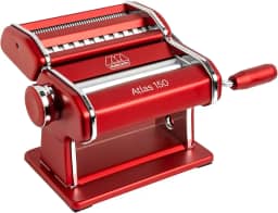 Atlas 150 - Máquina para Macarrão 3 Tipos de Massas Marcato Vermelho