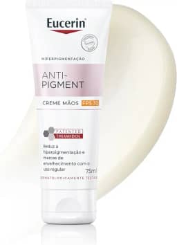 EUCERIN Creme de Mãos Clareador de Manchas 75ml, Anti-Pigment, Antimanchas, Thiamidol