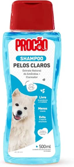 PROCÃO Shampoo Pelos Claros para cães e gatos 500 ml