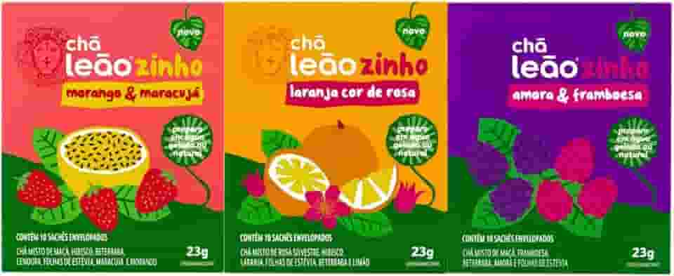 Combo Chá Leãozinho Água Gelada - 30 Unidades