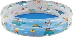 Mor - Banheira Estampada Fundo do Mar 90 Litros