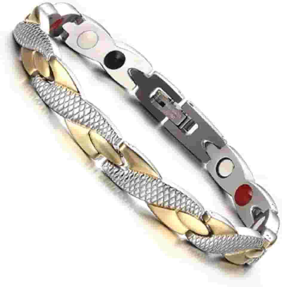 Pulseira Magnética Fir Energética Twist Ions Saúde Unissex