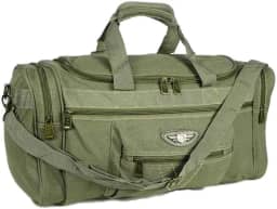 Mala Viagem Bolsa Lona Resistente Grande com alça (Verde)