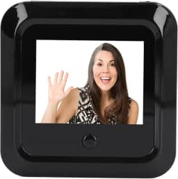 Visualizador Porta Digital, Campainha Eletrônica 2,4 Polegadas Câmera Olho Mágico 0,3 MP e 120 Graus Porta Olho Mágico Câmera Segurança Apartamento Porta Entrada Porta para Casa