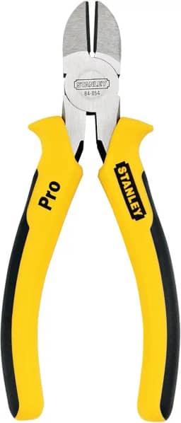Stanley Alicate de Corte Diagonal Pro 152mm, Indicado para Cortar Cabos e Arames, Modelo 84054