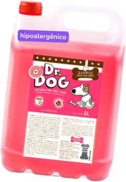 Shampoo Neutralizador de Odor Pet, Cães, Gatos, Filhotes, hipoalergenico, galão 5L, Banho e Tosa Petshop