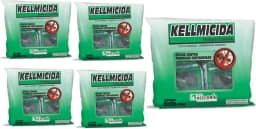 5 Pacotes Kellmicida Isca Granulada Para Formigas Cortadeiras Fomicida Kelldrin 10x50g (2,5kg)