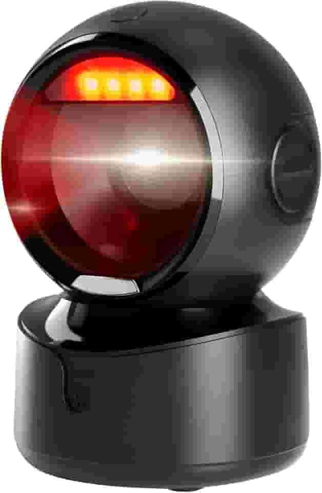 Leitor De Código Barras Barcode Scanner 1d 2d Qr Code Fixo Mesa Usb Goldensky A5 Desktop mãos-livres omnidirecional