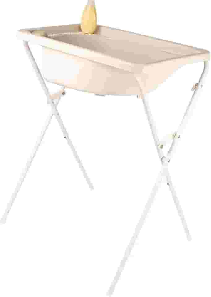 Styll Baby Banheira Tanque Com Suporte 34L Branca